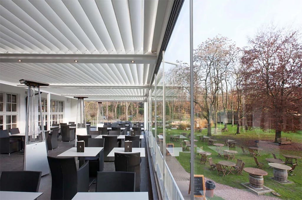 offerte zonwering horeca - offerte overdekt terras horeca